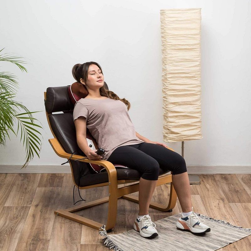 Global Relax Mantra masszázsülés, shiatsu masszázshoz, fűtéssel, 220V, 60W - bordó Global Relax Mantra masszázsülés, shiatsu masszázshoz, fűtéssel, 220V, 60W - bordó