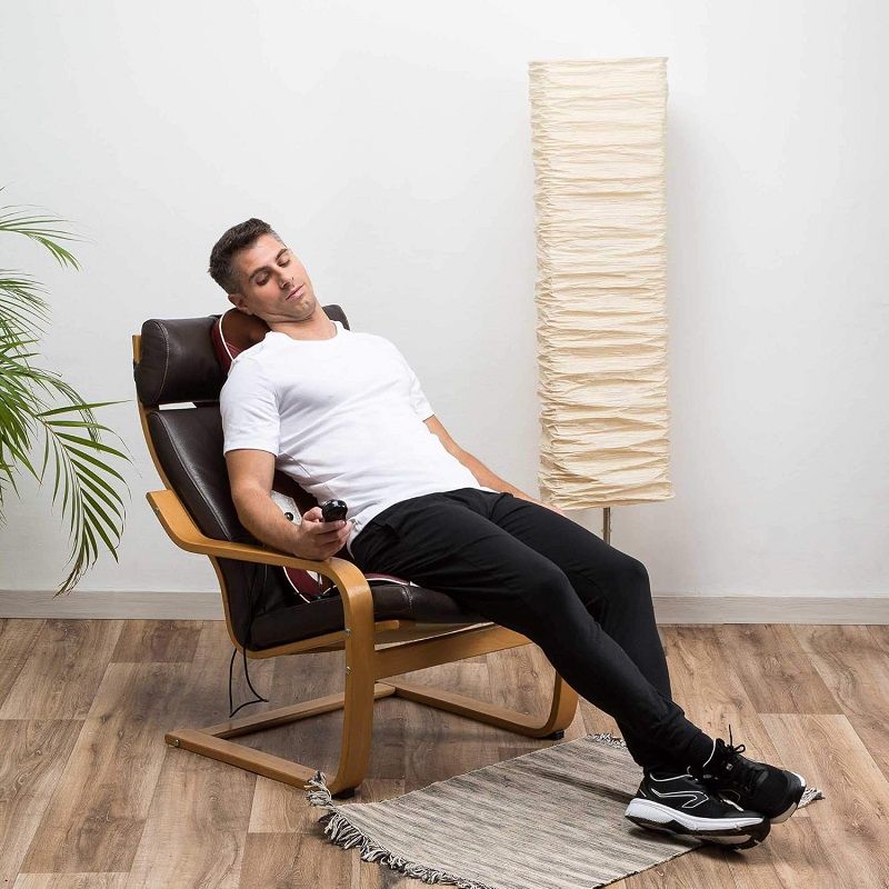 Global Relax Mantra masszázsülés, shiatsu masszázshoz, fűtéssel, 220V, 60W - bordó Global Relax Mantra masszázsülés, shiatsu masszázshoz, fűtéssel, 220V, 60W - bordó