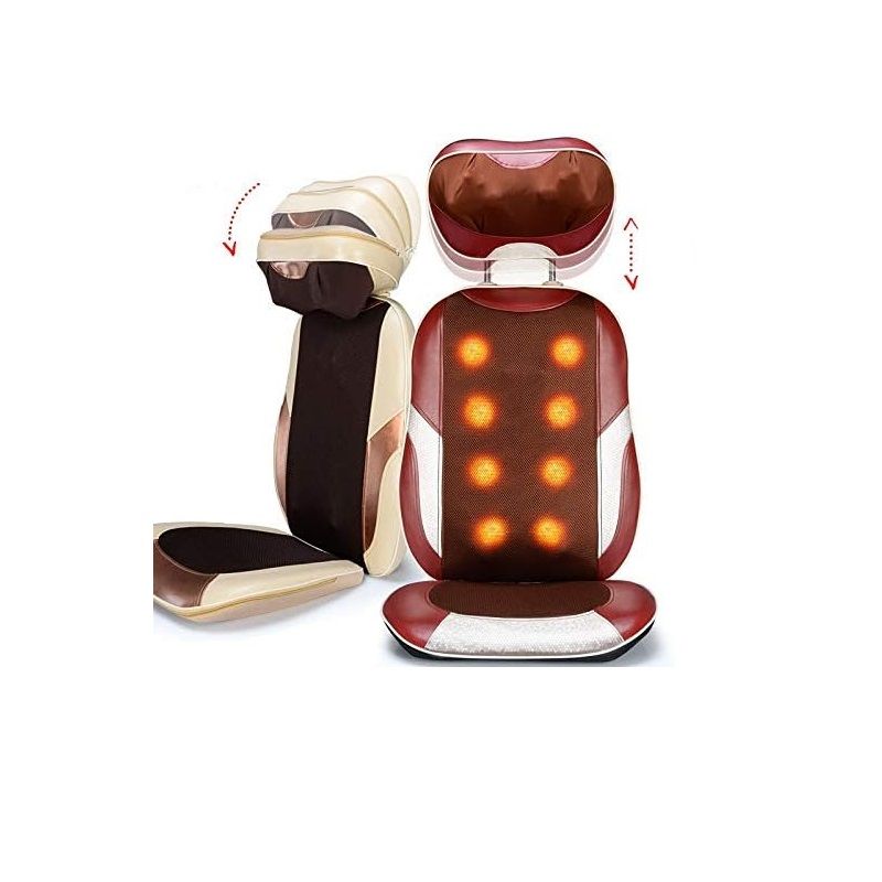 Global Relax Mantra masszázsülés, shiatsu masszázshoz, fűtéssel, 220V, 60W - bordó Global Relax Mantra masszázsülés, shiatsu masszázshoz, fűtéssel, 220V, 60W - bordó