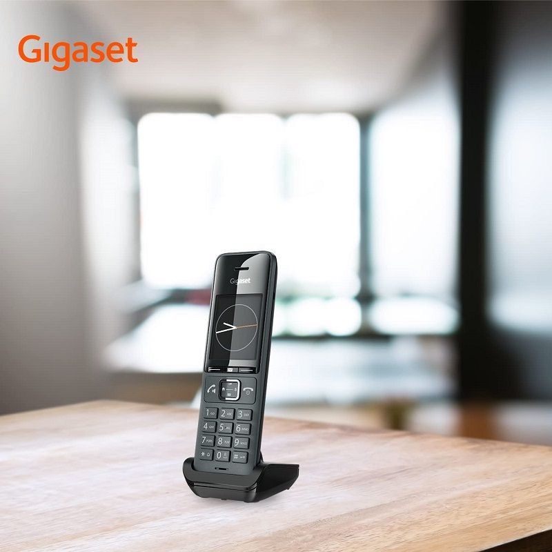 Gigaset Comfort 520 HX vezeték nélküli telefon, DECT - titánium/fekete Gigaset Comfort 520 HX vezeték nélküli telefon, DECT - titánium/fekete