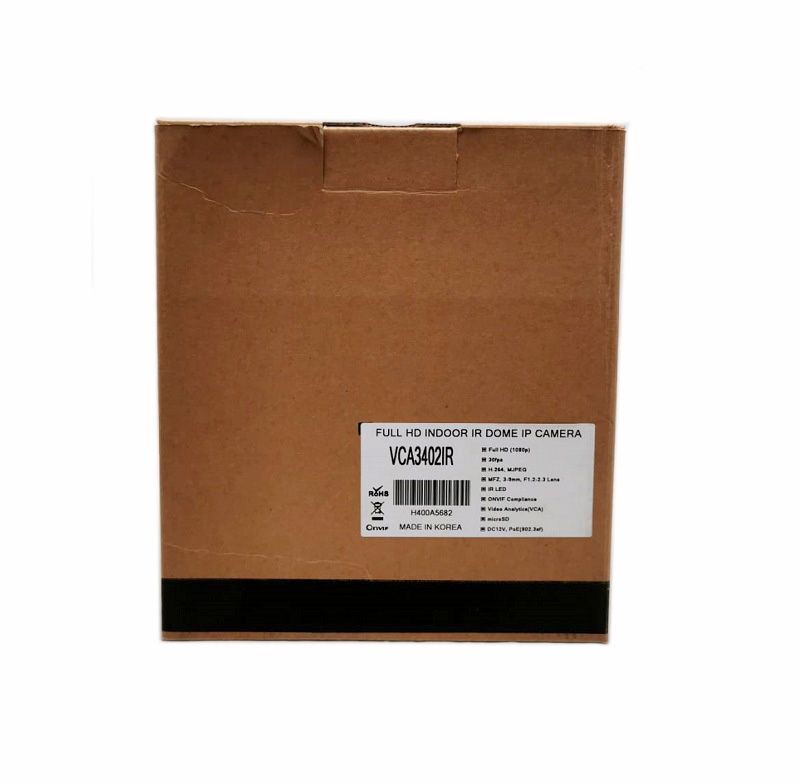 Onvif VCA3402IR Full HD IR Dome IP kamera Onvif VCA3402IR Full HD IR Dome IP kamera