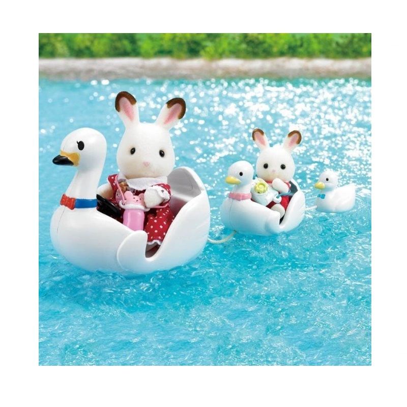 Sylvanian Families : Sylvanian Úszó hattyú hajó szett (7100SLV2885) Sylvanian Families : Sylvanian Úszó hattyú hajó szett (7100SLV2885)