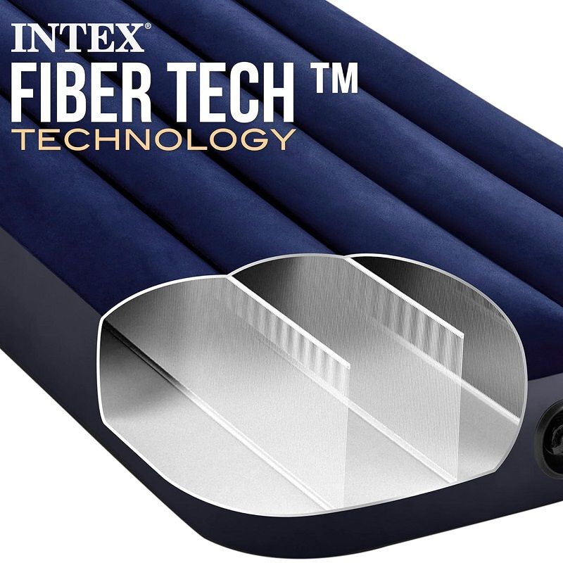 Intex Dura Beam Standard felfújható ágy 191x76x25cm - kék (64756) Intex Dura Beam Standard felfújható ágy 191x76x25cm - kék (64756)