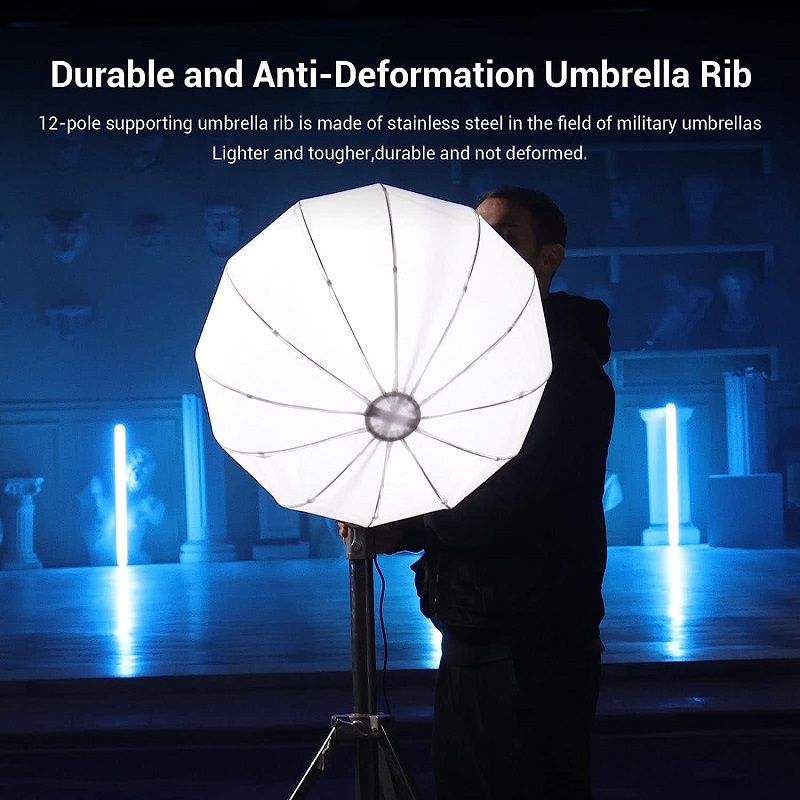 SmallRig RA-L65 lámpás softbox/gömb softbox, 65cm, hordtáskával SmallRig RA-L65 lámpás softbox/gömb softbox, 65cm, hordtáskával