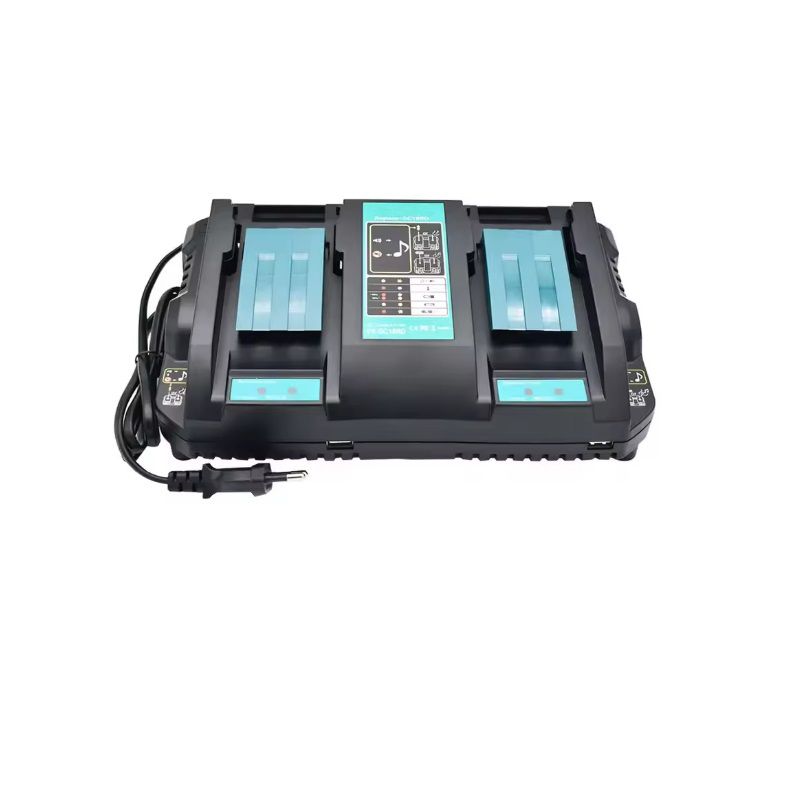 Makita DC18RD dupla gyorstöltő LXT 7,2V-18V, 2db usb csatlakozóval - utángyártott Makita DC18RD dupla gyorstöltő LXT 7,2V-18V, 2db usb csatlakozóval - utángyártott