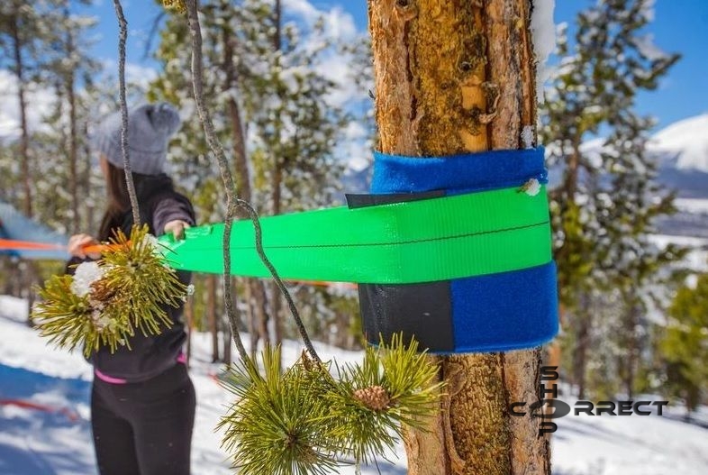 Tentsile favédő heveder lebegő sátrakhoz, függőágyakhoz, 220x10 cm, 3 db/csomag