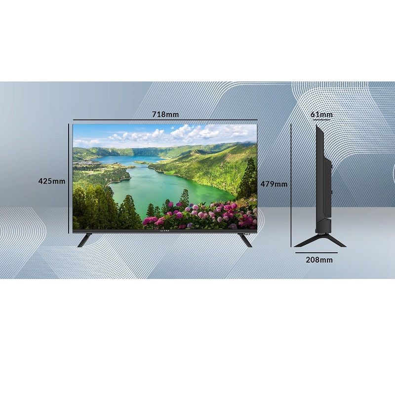 Kiano Elegance 32"-es Smart led televízió - fekete (TV007) Kiano Elegance 32"-es Smart led televízió - fekete (TV007)