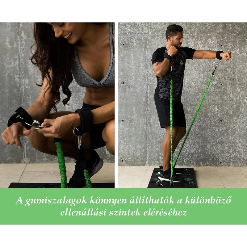 BodyBoss 2.0 multifunkciós fitnesz eszköz, videós edzésprogrammal