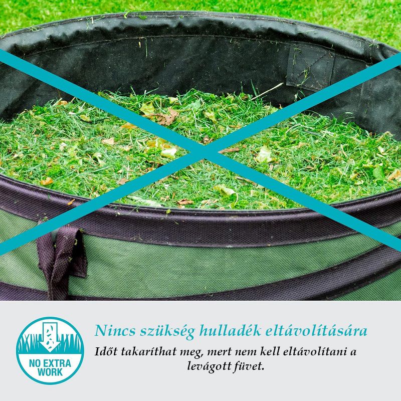 Gardena HandyMower 22/18V P4A akkus kézi fűnyíró, alapgép, 18V, 22cm (14620-55)