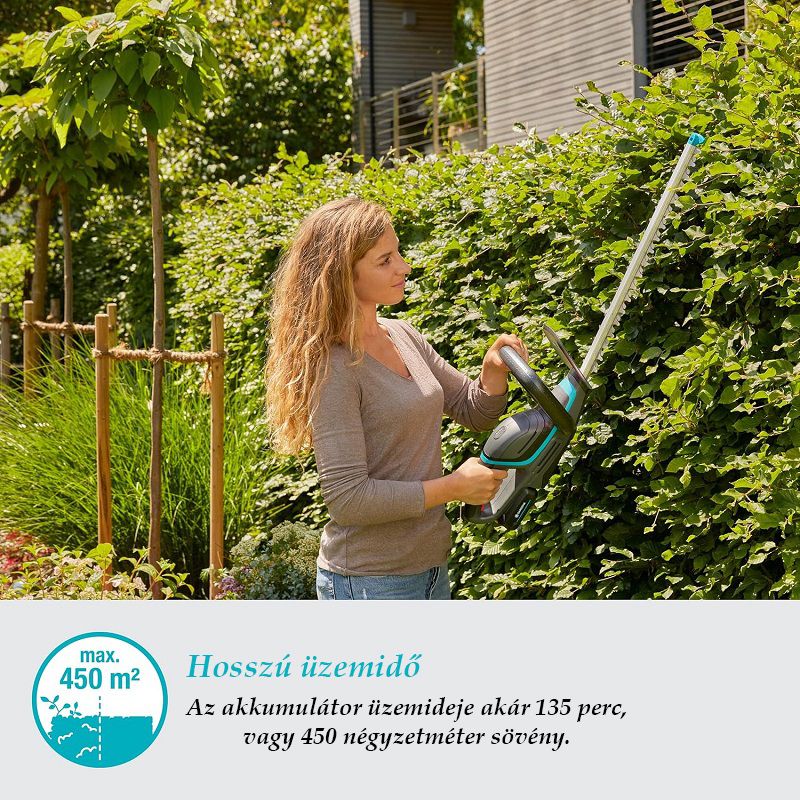 Gardena ComfortCut 50/18V P4A akkus sövénynyíró, alapgép (14730-55)