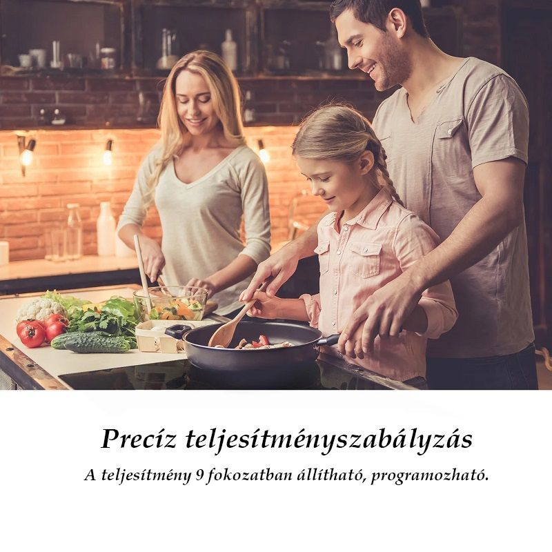 Klarstein Delicatessa 90 Flex beépíthető indukciós főzőlap, 5 zónás, 7400W - fekete (10035182) Klarstein Delicatessa 90 Flex beépíthető indukciós főzőlap, 5 zónás, 7400W - fekete (10035182)