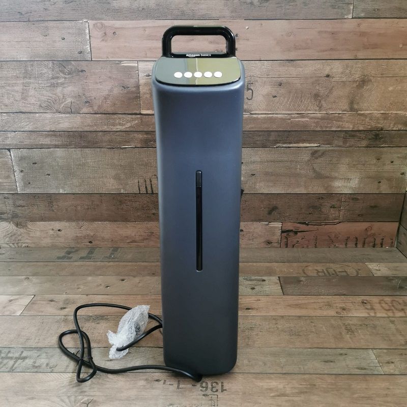 Amazon Basics elektromos olajradiátor távirányítóval, időzítővel, ECO móddal, 2500W - fekete (CY83RR-11)