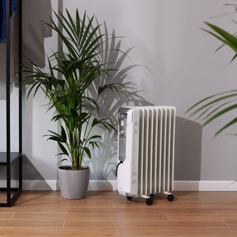 Cecotec ReadyWarm 5650 Space elektromos olajradiátor, 2000W - fehér