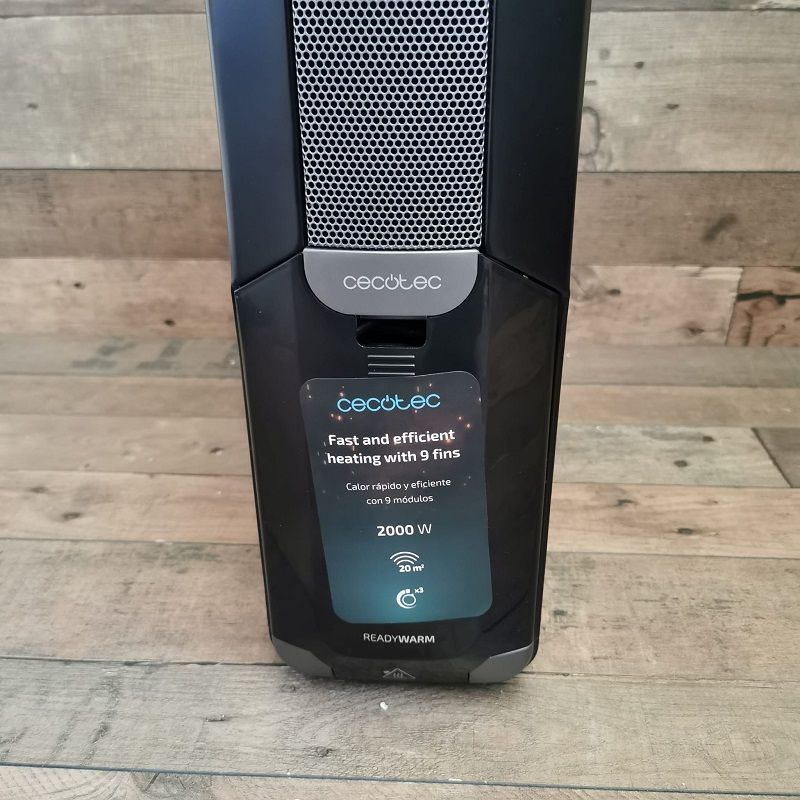 Cecotec ReadyWarm 9000 Space elektromos olajradiátor, 800W, 1200W, 2000W - fekete (05883) (min. szállítássérült)