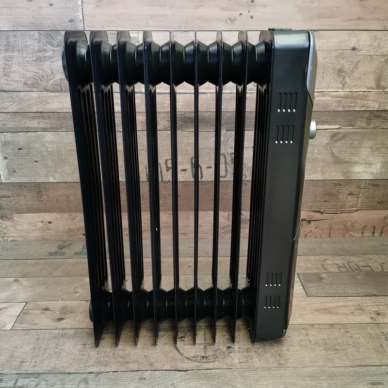 Cecotec ReadyWarm 9000 Space elektromos olajradiátor, 800W, 1200W, 2000W - fekete (05883) (min. szállítássérült)