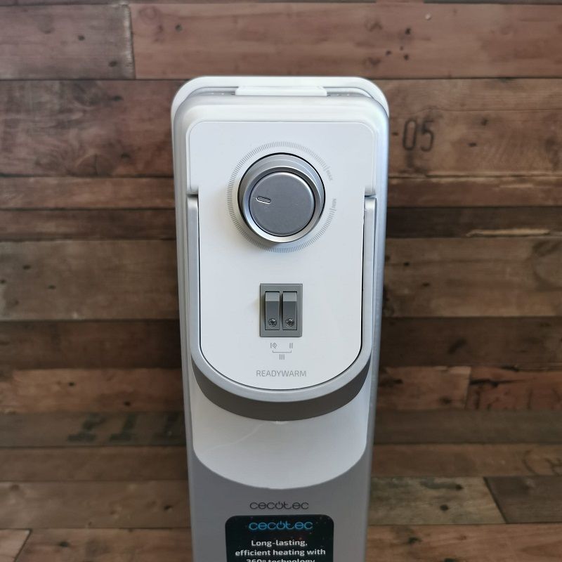 Cecotec ReadyWarm 9000 Space 360º elektromos olajradiátor, 800W, 1200W, 2000W - fehér (05888)