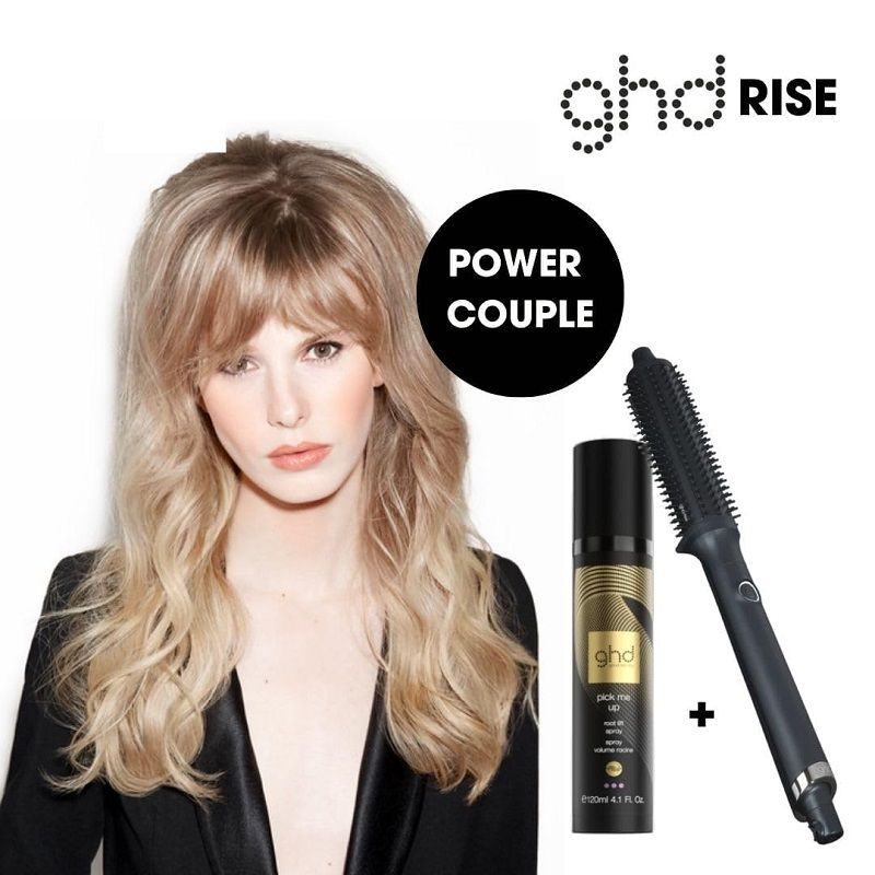 GHD Rise meleglevegős hajkefe, 32mm - fekete (CBW322)
