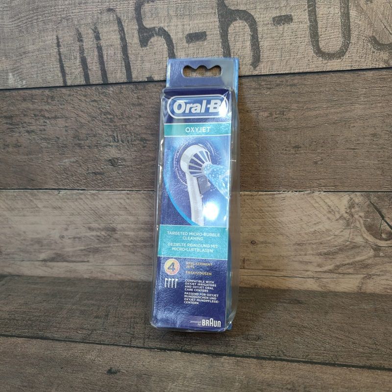 Braun Oral-B ED17-4 Oxyjet pótfúvóka szájzuhanyhoz, 4db Braun Oral-B ED17-4 Oxyjet pótfúvóka szájzuhanyhoz, 4db