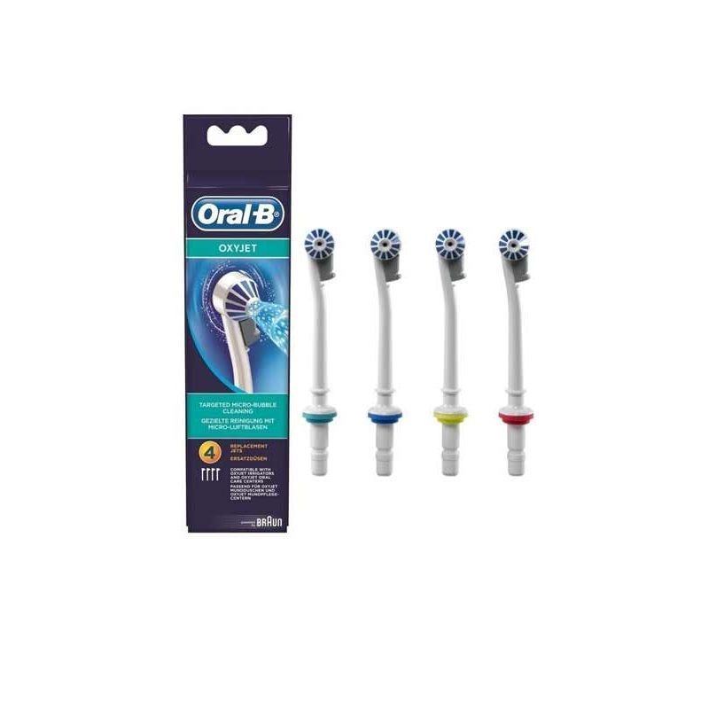 Braun Oral-B ED17-4 Oxyjet pótfúvóka szájzuhanyhoz, 4db Braun Oral-B ED17-4 Oxyjet pótfúvóka szájzuhanyhoz, 4db