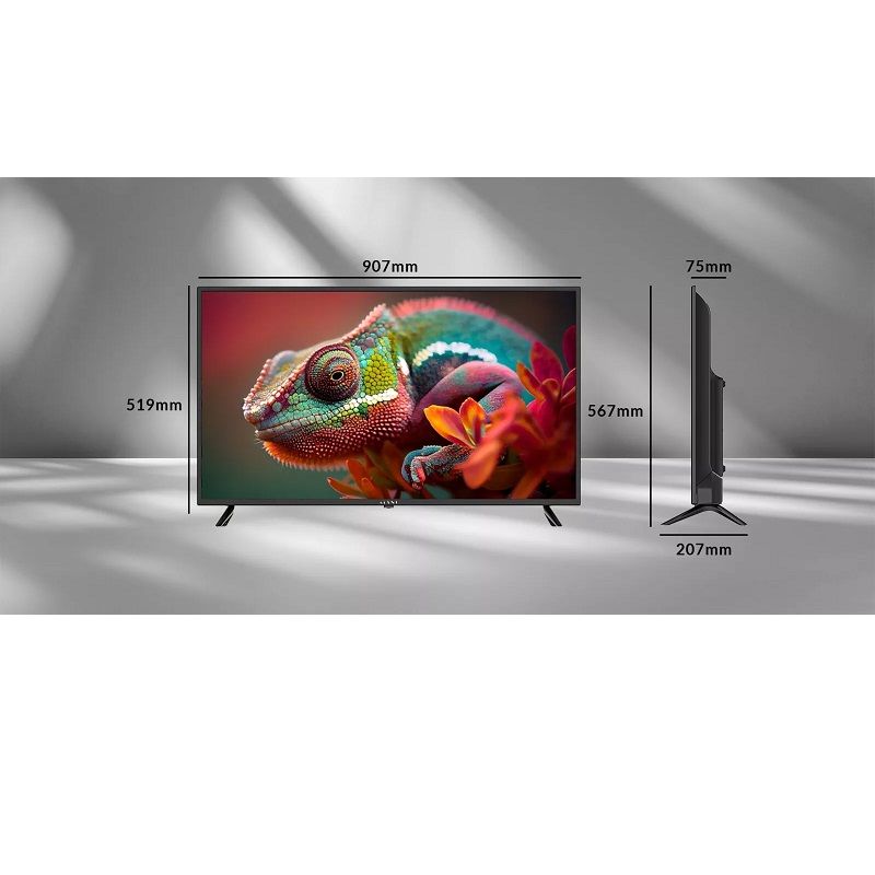 Kiano SlimTV 40"-es FullHD led televízió - fekete Kiano SlimTV 40"-es FullHD led televízió - fekete