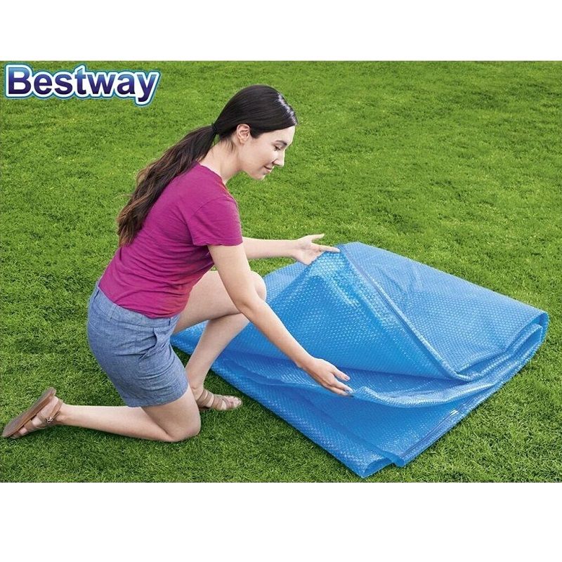 Bestway szolártakaró, 380x180cm, 404/412 x 201 cm medencékhez - kék (58240) Bestway szolártakaró, 380x180cm, 404/412 x 201 cm medencékhez - kék (58240)