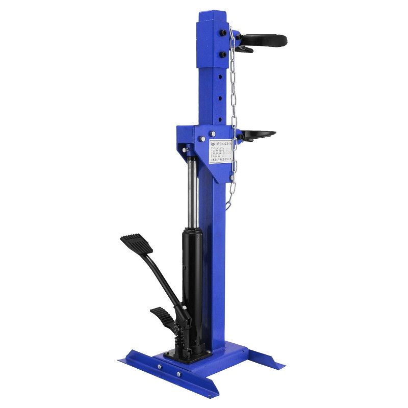 VEVOR 1T állványos hidraulikus rugóössze- és széthúzó - kék VEVOR 1T állványos hidraulikus rugóössze- és széthúzó - kék