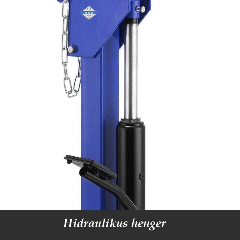 VEVOR 1T állványos hidraulikus rugóössze- és széthúzó - kék VEVOR 1T állványos hidraulikus rugóössze- és széthúzó - kék