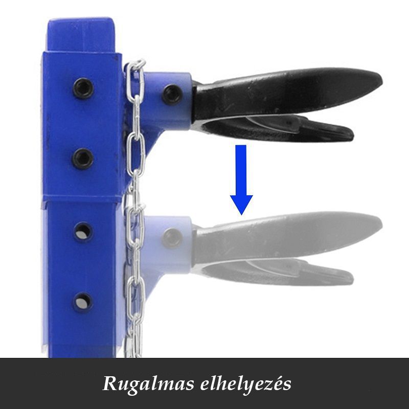 VEVOR 1T állványos hidraulikus rugóössze- és széthúzó - kék VEVOR 1T állványos hidraulikus rugóössze- és széthúzó - kék