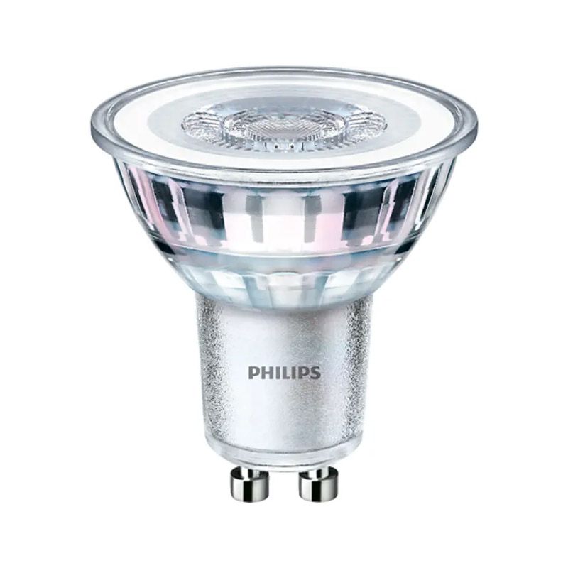 Philips GU10 LED izzó 4.6W (=50W) 3000K 370lm GU10 36D 15.000h Philips GU10 LED izzó 4.6W (=50W) 3000K 370lm GU10 36D 15.000h
