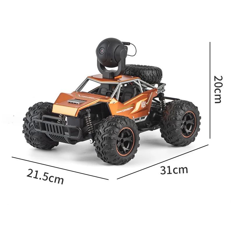 SPRINT LH-C039W 4WD távirányítós kaszkadőrautó 1080P kamerával, wifi, 30km/h - narancs (APP) SPRINT LH-C039W 4WD távirányítós kaszkadőrautó 1080P kamerával, wifi, 30km/h - narancs (APP)