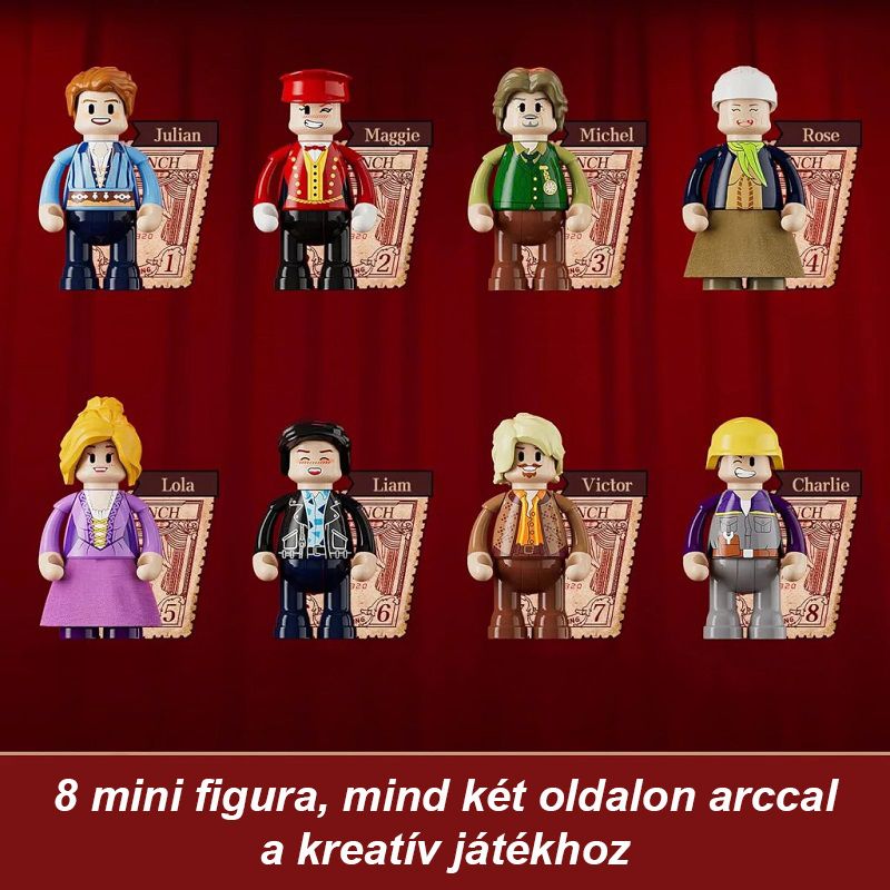 Fun Whole Erkély színház építőjáték, világítással, Shakespeare jelenettel, 2445db (FO9056)