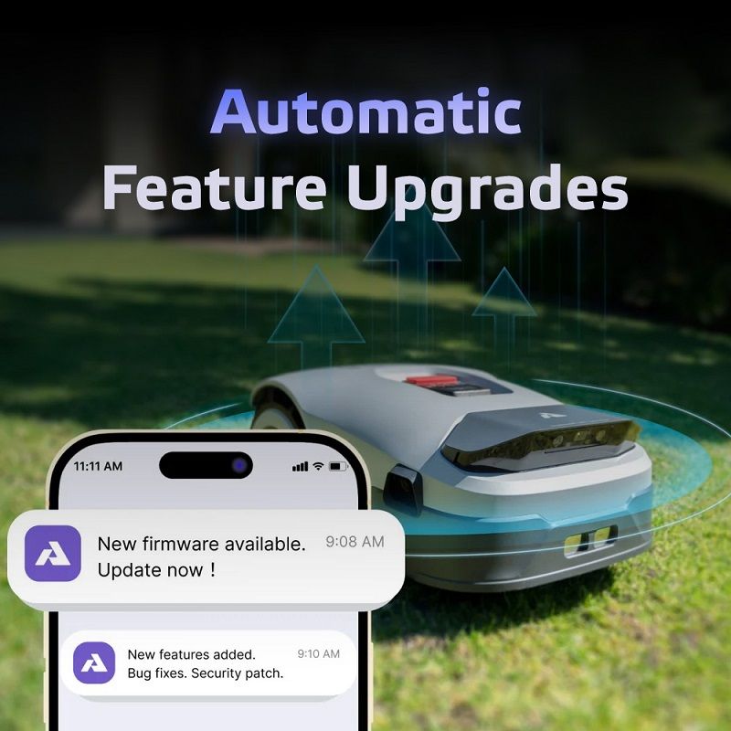Anthbot Genie 1000 AI robotfűnyíró, vezérlés intelligens alkalmazáson keresztül, automatikus esőérzékel, 2000m2 (LD202412311) Anthbot Genie 1000 AI robotfűnyíró, vezérlés intelligens alkalmazáson keresztül, automatikus esőérzékel, 2000m2 (LD202412311)