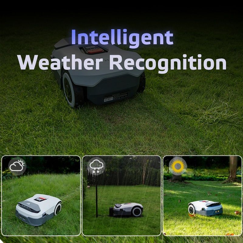 Anthbot Genie 1000 AI robotfűnyíró, vezérlés intelligens alkalmazáson keresztül, automatikus esőérzékel, 2000m2 (LD202412311) Anthbot Genie 1000 AI robotfűnyíró, vezérlés intelligens alkalmazáson keresztül, automatikus esőérzékel, 2000m2 (LD202412311)