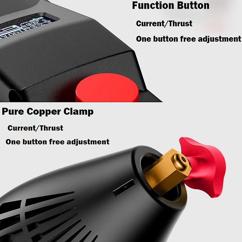 Hordozható elektródás inverteres hegesztőgép, intelligens kijelzővel, áramszabályzóval, hordtáskával, 220V, 3000W Hordozható elektródás inverteres hegesztőgép, intelligens kijelzővel, áramszabályzóval, hordtáskával, 220V, 3000W