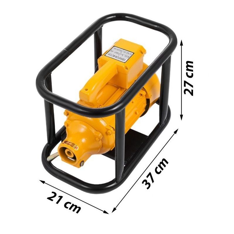 ZN-G betontömörítő motor szár nélkül, Ø45mm ZN-G betontömörítő motor szár nélkül, Ø45mm