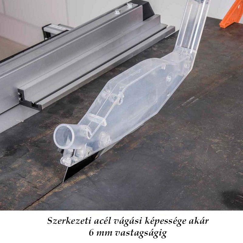 Evolution Rage 5-S asztali körfűrész, kerekes állvánnyal, 255mm, 1500W (057-0003)