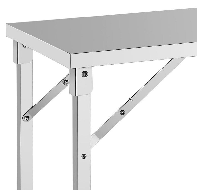 GGM Gastro ATH106 összecsukható munkaasztal, 1000x910x600mm - rozsdamentes acél GGM Gastro ATH106 összecsukható munkaasztal, 1000x910x600mm - rozsdamentes acél