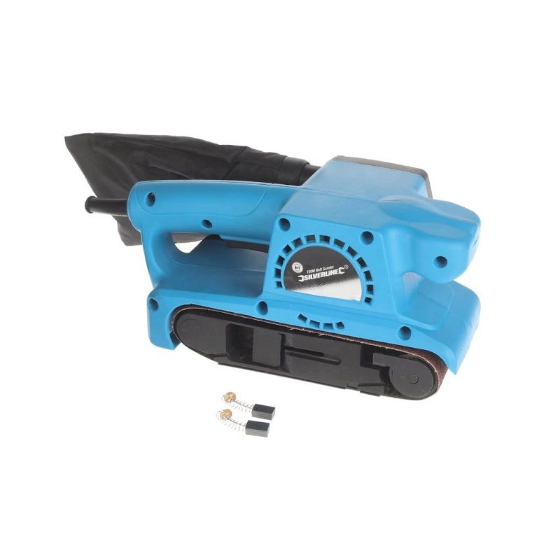 Silverline Tools kézi szalagcsiszoló, 730W, 75mm (261792) Silverline Tools kézi szalagcsiszoló, 730W, 75mm (261792)