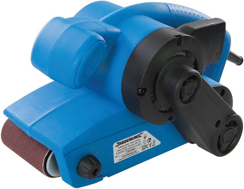 Silverline Tools kézi szalagcsiszoló, 810W, 76mm (631320) Silverline Tools kézi szalagcsiszoló, 810W, 76mm (631320)