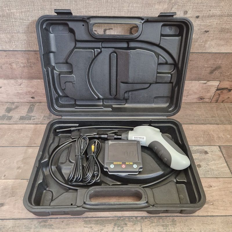 Martindale DC50 vizsgálókamera, endoszkóp, szállítókofferben