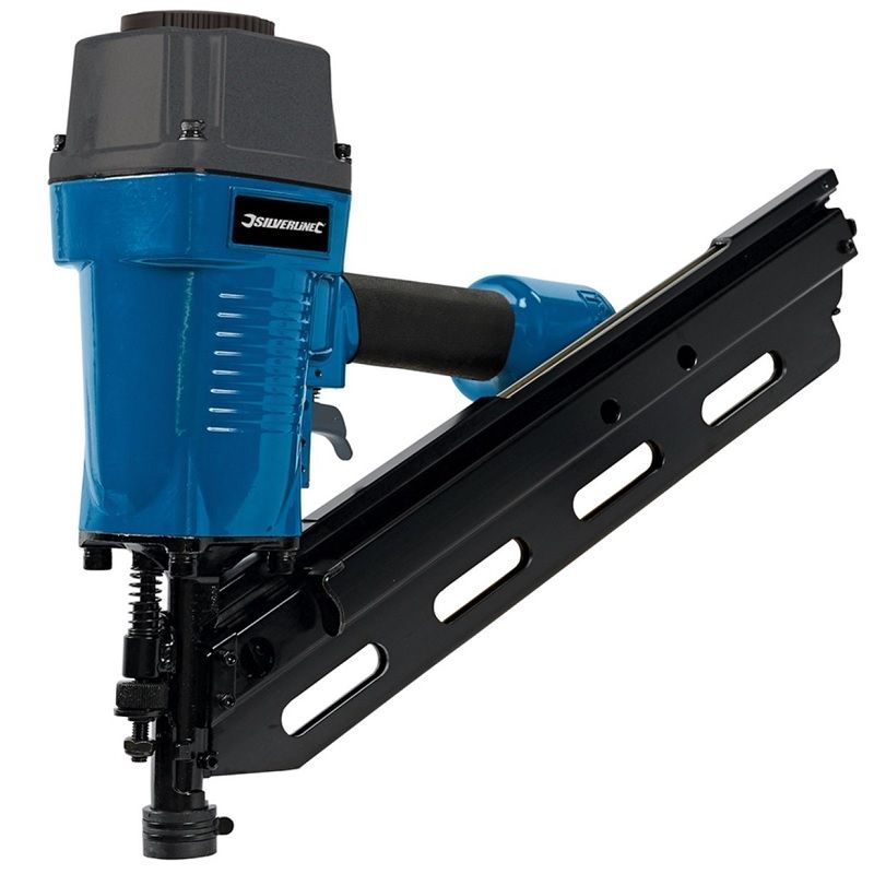Silverline Tools pneumatikus szegbelövő 90mm, 8bar (282400) Silverline Tools pneumatikus szegbelövő 90mm, 8bar (282400)