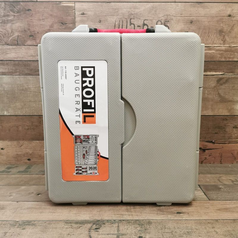 Profil Baugerate 110 darabos szerszámkészlet szállítókofferben (110-43597) Profil Baugerate 110 darabos szerszámkészlet szállítókofferben (110-43597)