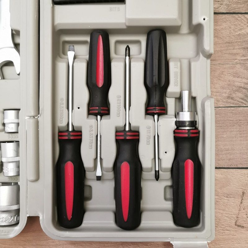 Profil Baugerate 110 darabos szerszámkészlet szállítókofferben (110-43597) Profil Baugerate 110 darabos szerszámkészlet szállítókofferben (110-43597)