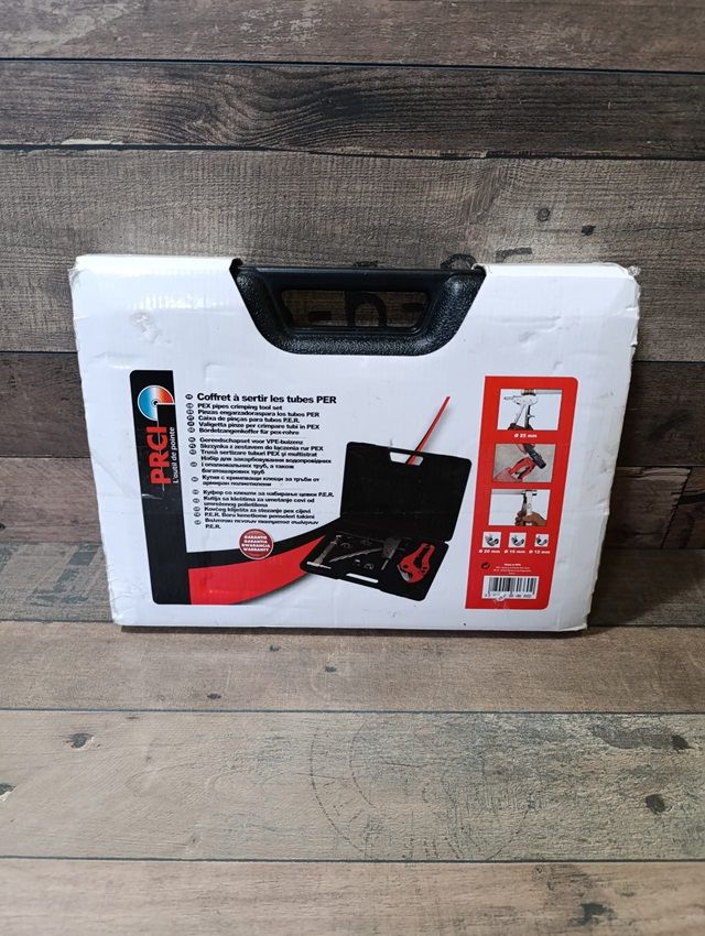 PRCI csőfogó készlet, 12-25mm, szállítókofferben (360660) PRCI csőfogó készlet, 12-25mm, szállítókofferben (360660)