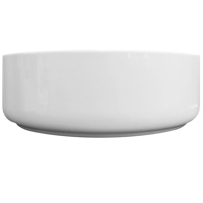 Starbath Plus kerek kerámia mosdó, 36x36x12cm - fehér Starbath Plus kerek kerámia mosdó, 36x36x12cm - fehér