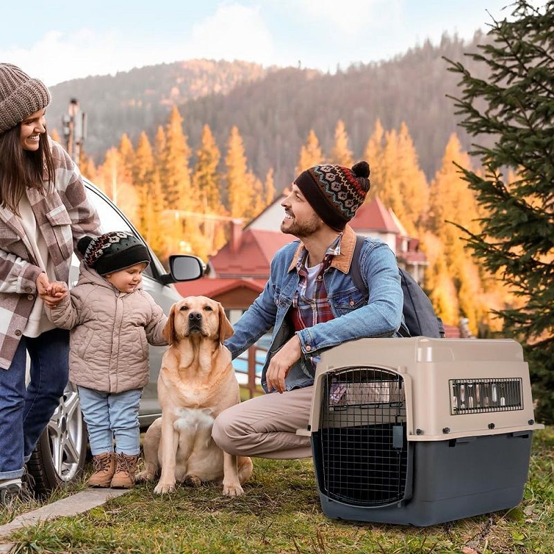 Petmate Ultra Vari Kennel 32", 62x81x57cm - fekete/krém (21552)