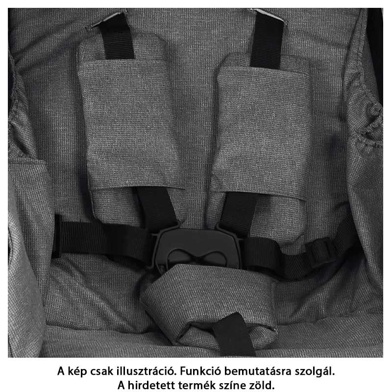 Kunert Lazzio multifunkciós babakocsi - zöld 0M+