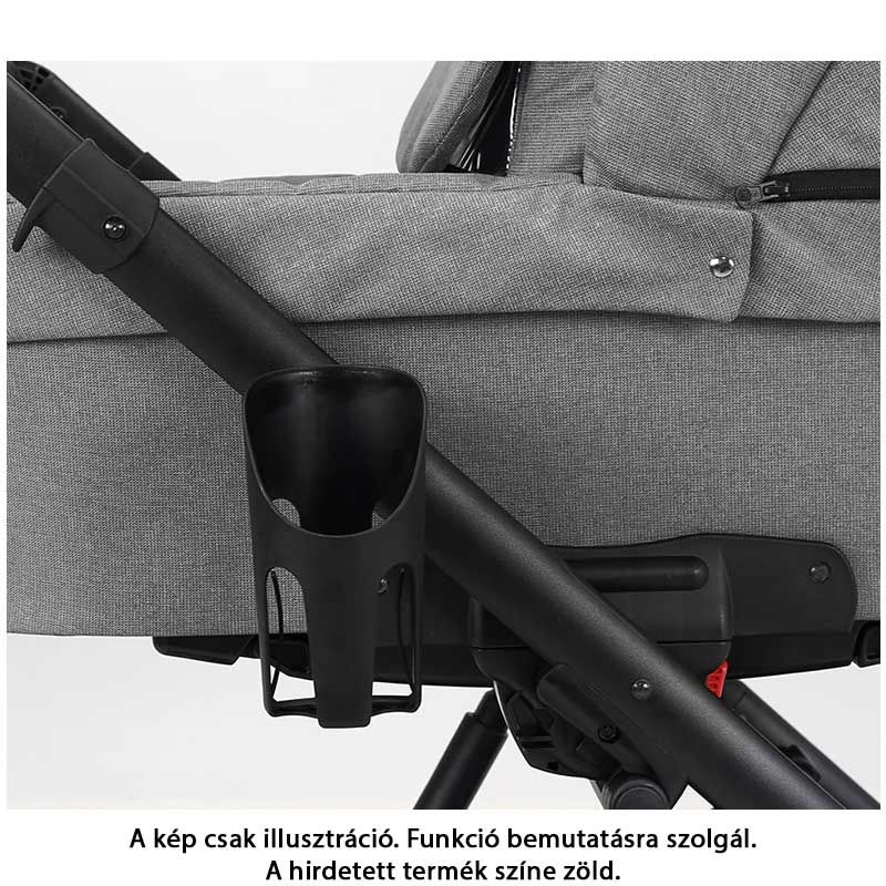 Kunert Lazzio multifunkciós babakocsi - zöld 0M+