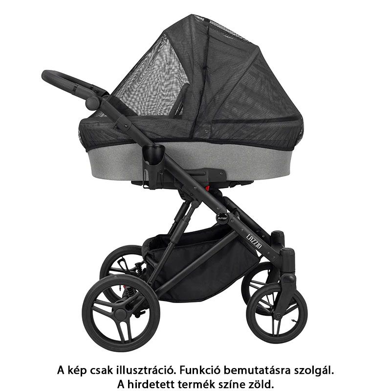 Kunert Lazzio multifunkciós babakocsi - zöld 0M+