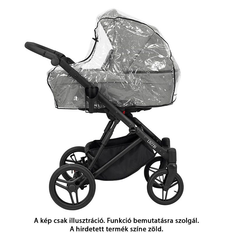 Kunert Lazzio multifunkciós babakocsi - zöld 0M+